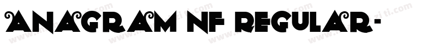 Anagram NF Regular字体转换